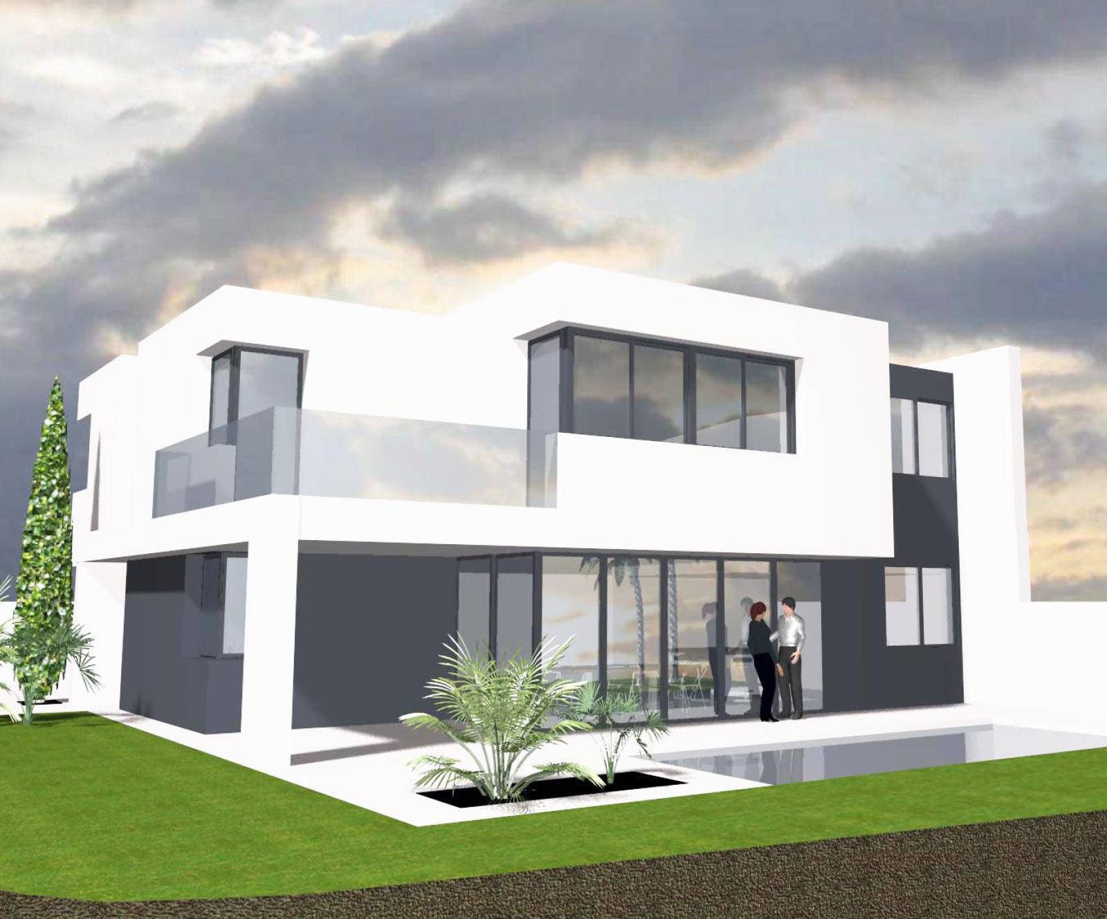 Création d'une villa familiale à étage à Bordeaux ou Pessac