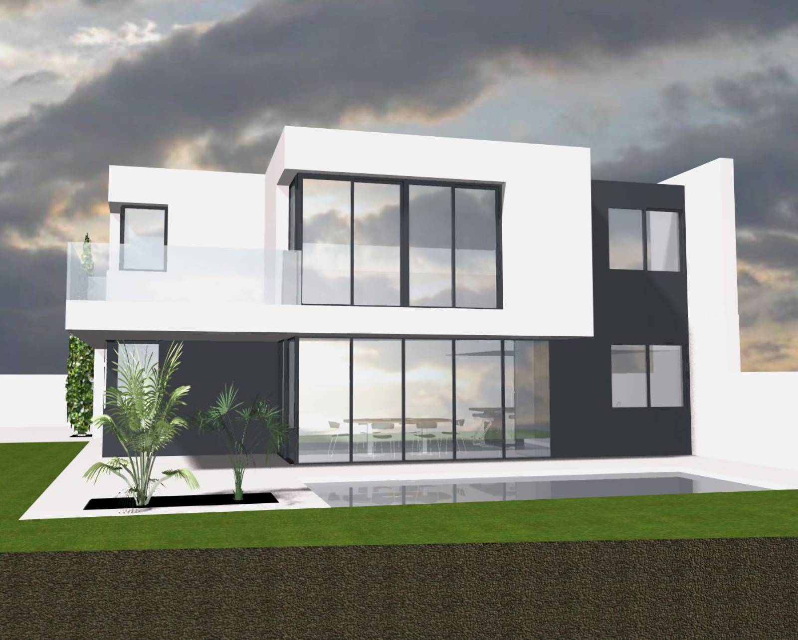 Création d'une villa familiale à étage à Bordeaux ou Mérignac