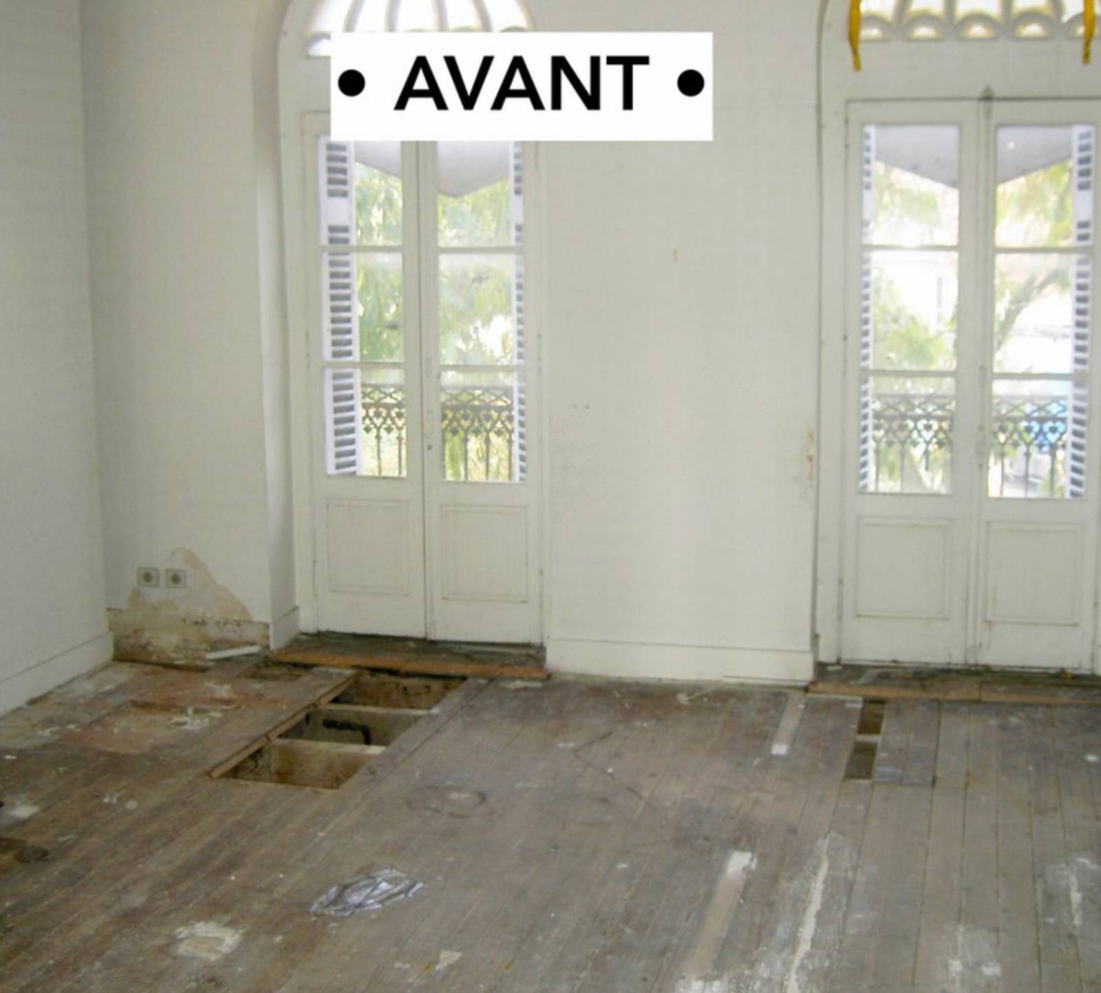 Transformation d’un duplex au-dessus d’un salon de coiffure à Saint Médard en Jalles