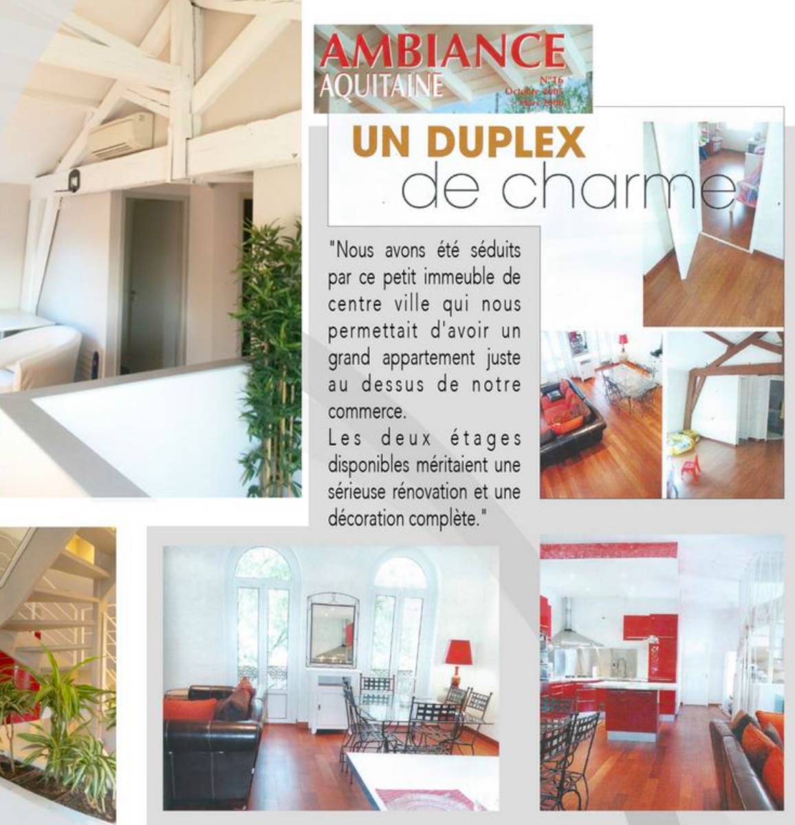Transformation d’un duplex au-dessus d’un salon de coiffure à Saint Médard en Jalles