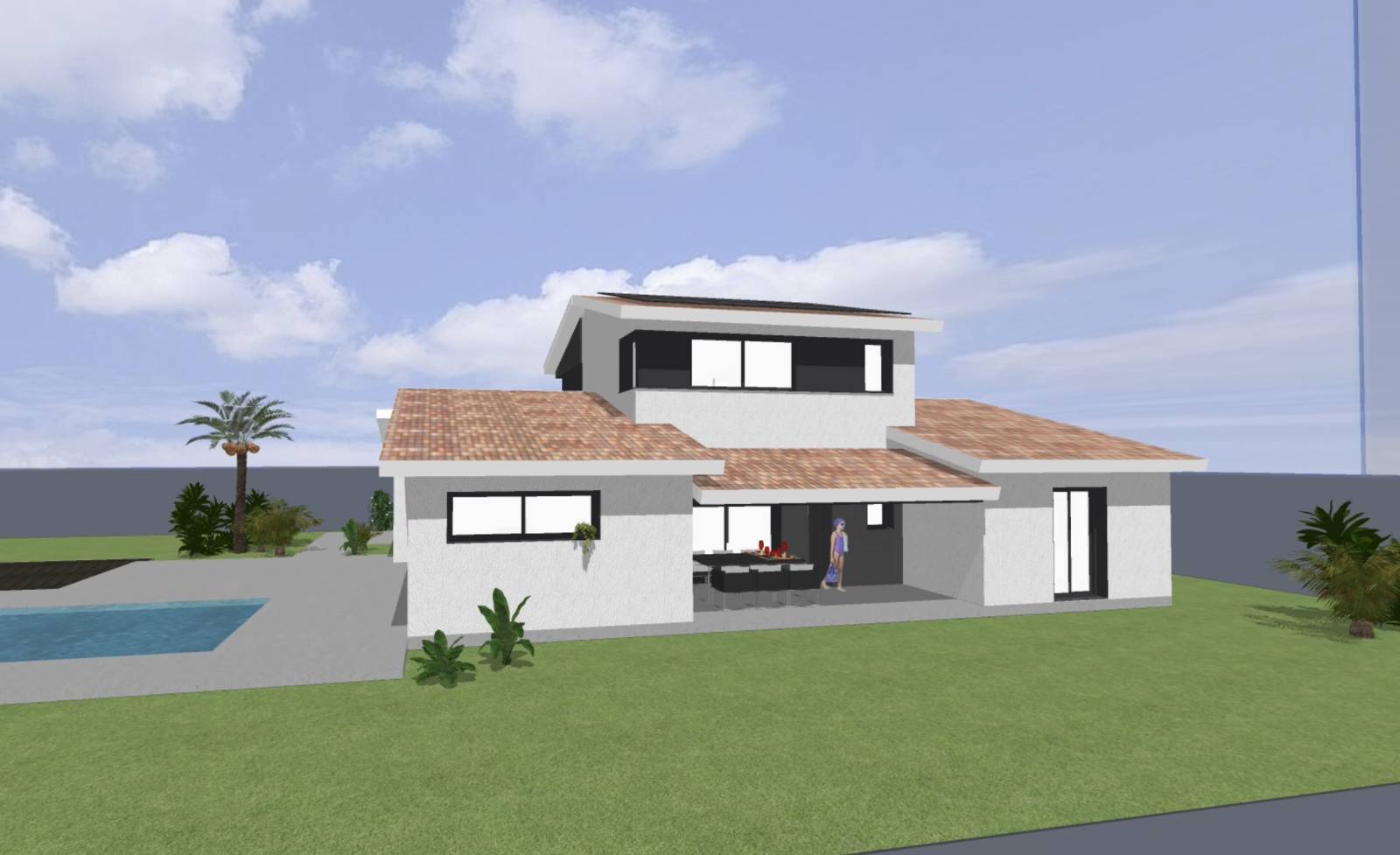 Surélévation maison au Taillan