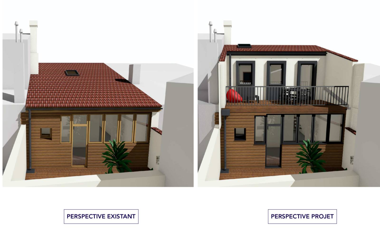 Extension d’une chambre