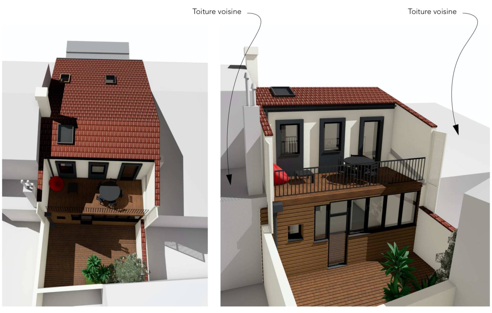 Extension d’une chambre