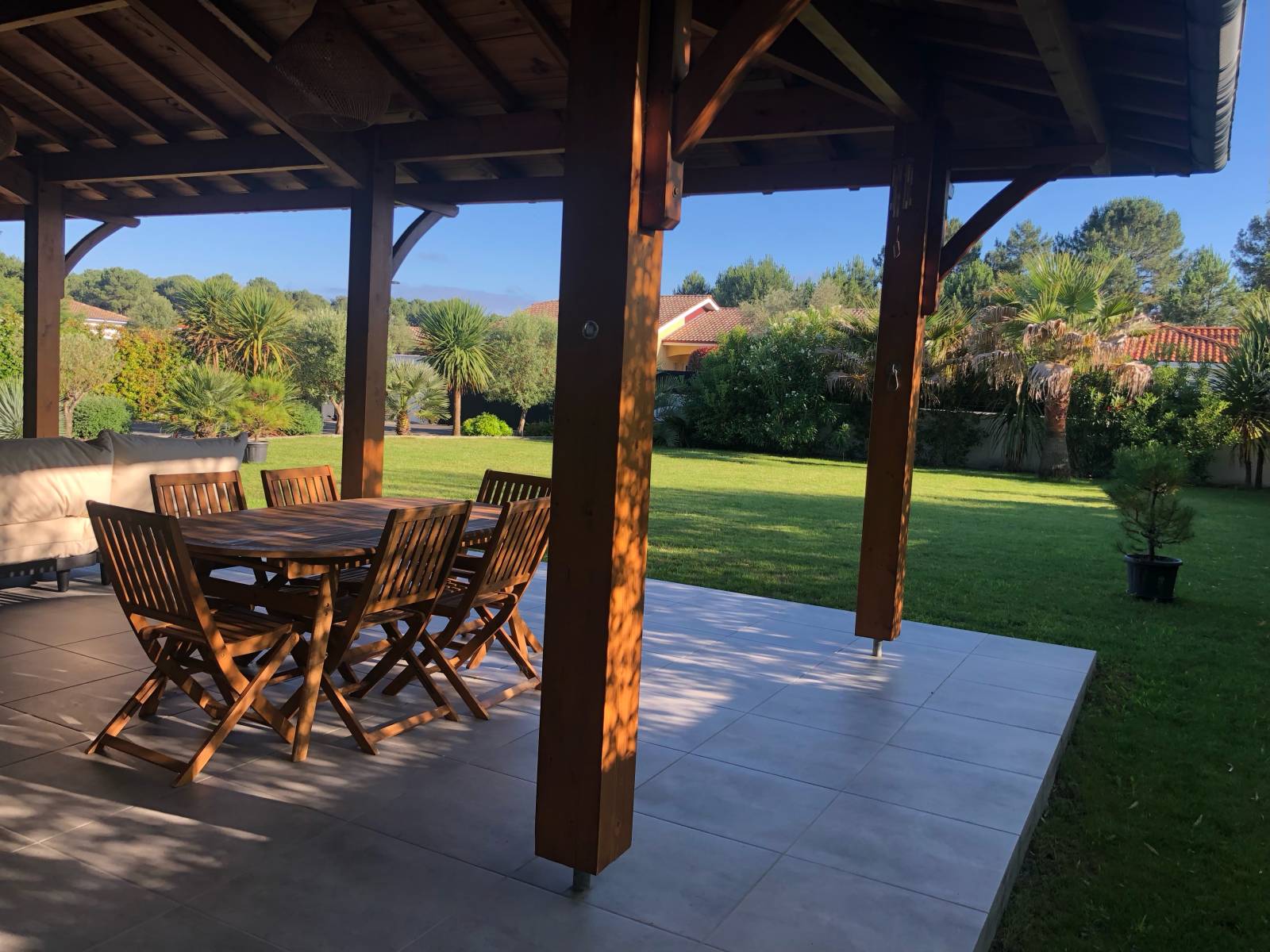 Construction d'une Maison bois de 149 m2 et de plein pied sur la commune de Cazaux sur le bassin d'Arcachon
