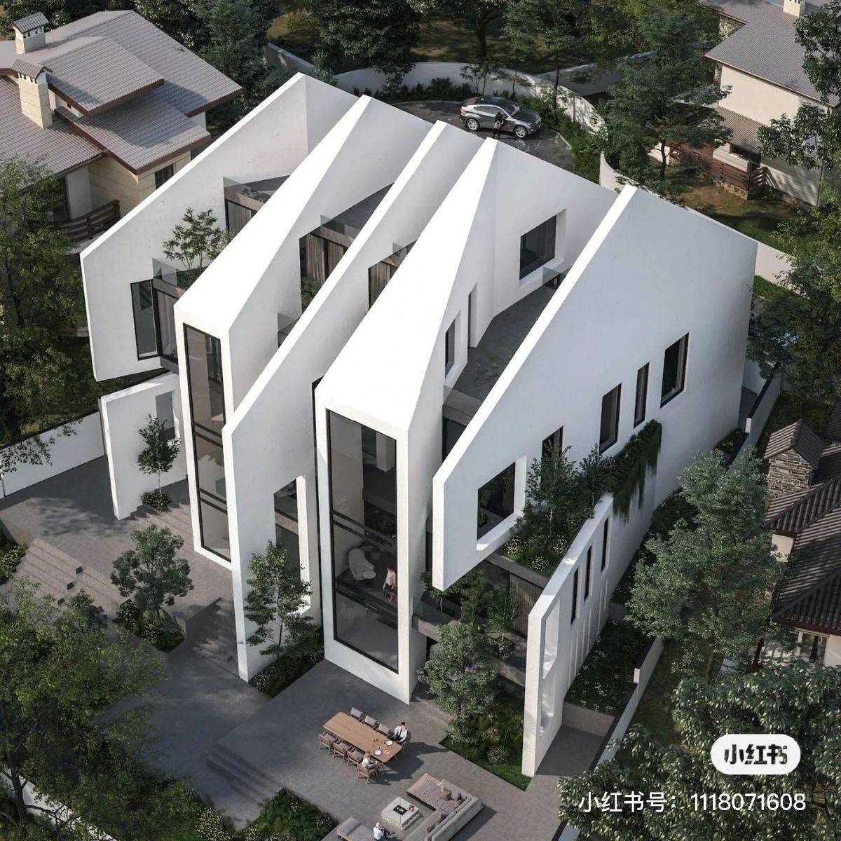 Coup de cœur villa ou immeuble contemporain