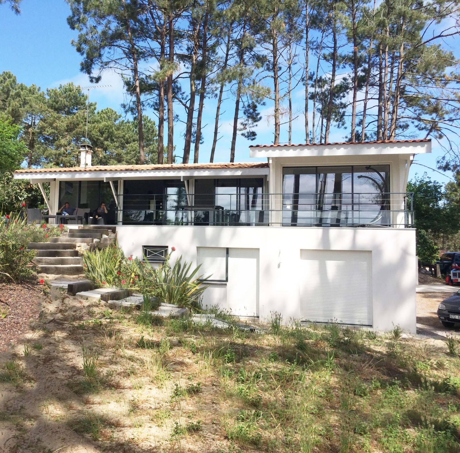 Extensions d’une maison secondaire appelée la « Girolle » à Biscarrosse