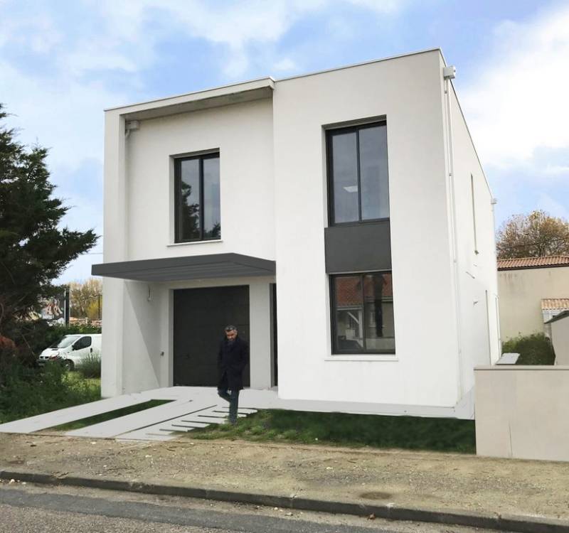 Modification d’une maison contemporaine à Bruges