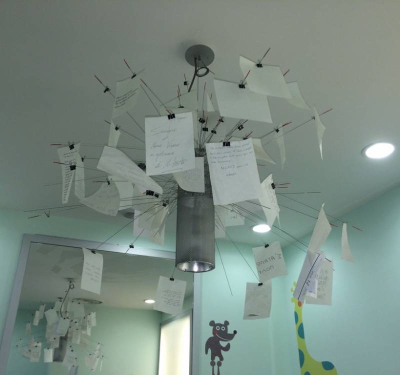 Création d’un lange bébé pour le centre commercial AUCHAN à Bordeaux-Mériadeck