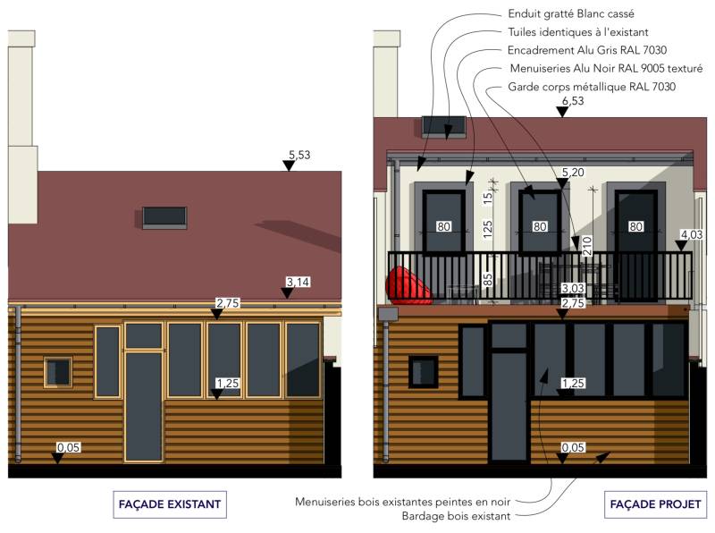 Extension d’une chambre