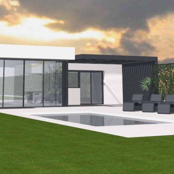 Projet de construction d’une maison de plein pied sur 170 m² à Libourne