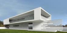 Maison contemporaine blanche