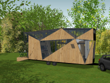 Tiny house moderne contemporaine design
