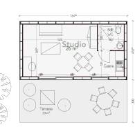 Plan Maison design, contemporaine et moderne, pour une belle villa dans toute la région bordelaise