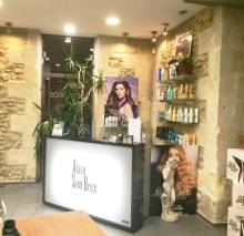 Accueil salon de coiffure