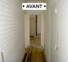 Transformation d’un duplex au-dessus d’un salon de coiffure à Saint Médard en Jalles