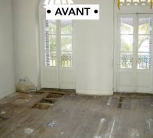 Transformation d’un duplex au-dessus d’un salon de coiffure à Saint Médard en Jalles