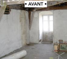 Transformation d’un duplex au-dessus d’un salon de coiffure à Saint Médard en Jalles
