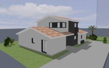 Surélévation maison au Taillan