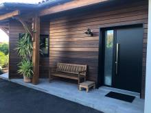 Construction d'une Maison bois de 149 m2 et de plein pied sur la commune de Cazaux sur le bassin d'Arcachon