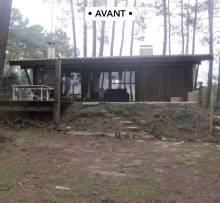 Extensions d’une maison secondaire appelée la « Girolle » à Biscarrosse