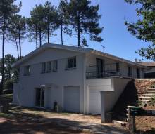 Extensions d’une maison secondaire appelée la « Girolle » à Biscarrosse